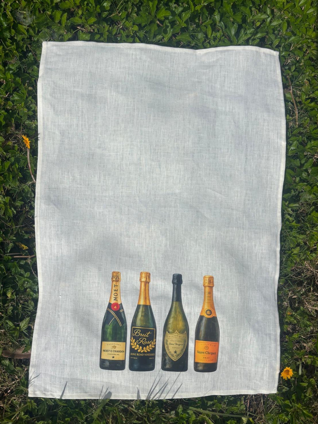 Peer Group Pressure Linen Tea Towel
