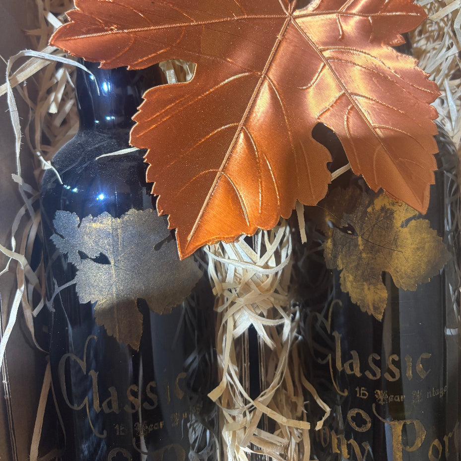 Faux Shiraz Leaf Cheese platter decoration